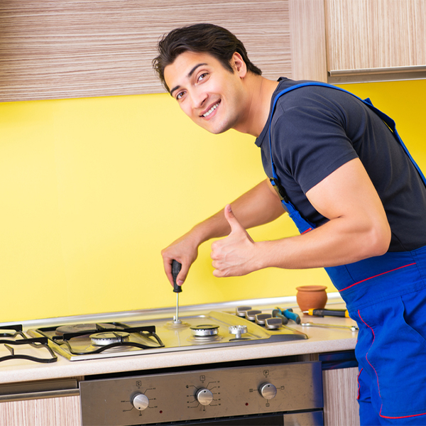 what are your typical service costs for stove repair in West Finley